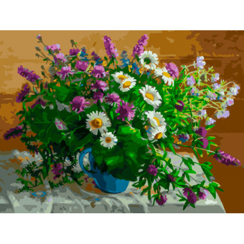 007-AS Букет с клевером