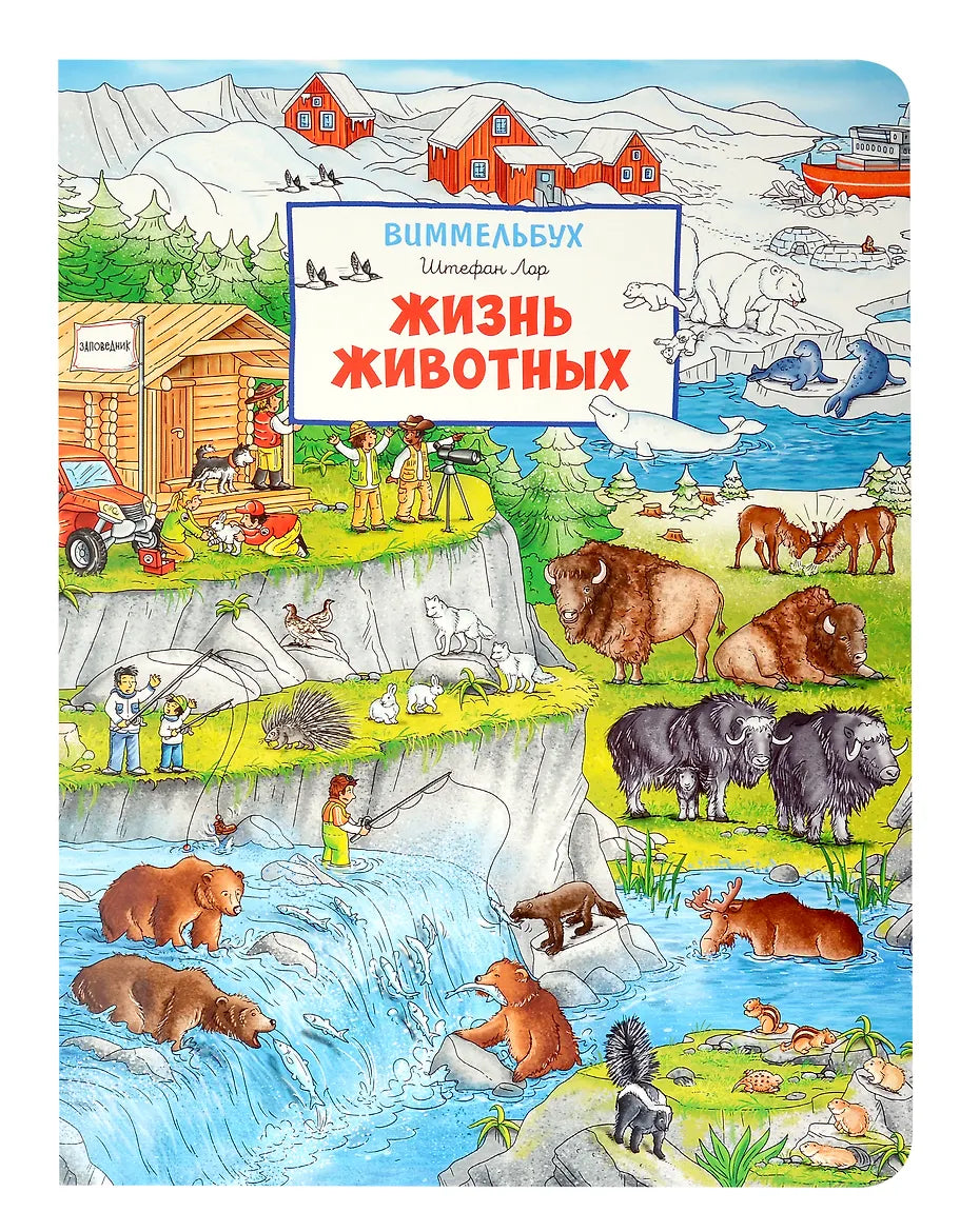 Жизнь животных. Виммельбух