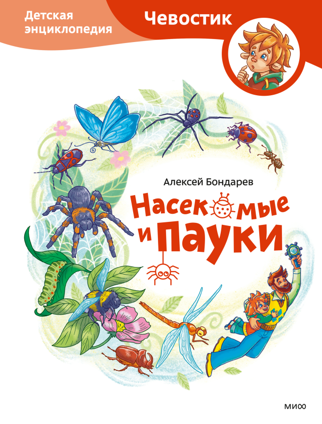 Насекомые и пауки. Детская энциклопедия (Чевостик)