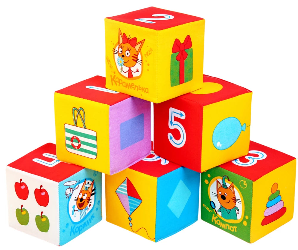 Три кота. Математика. Кубики