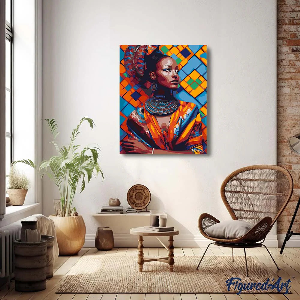 FA10275-Y Traditional African Beauty