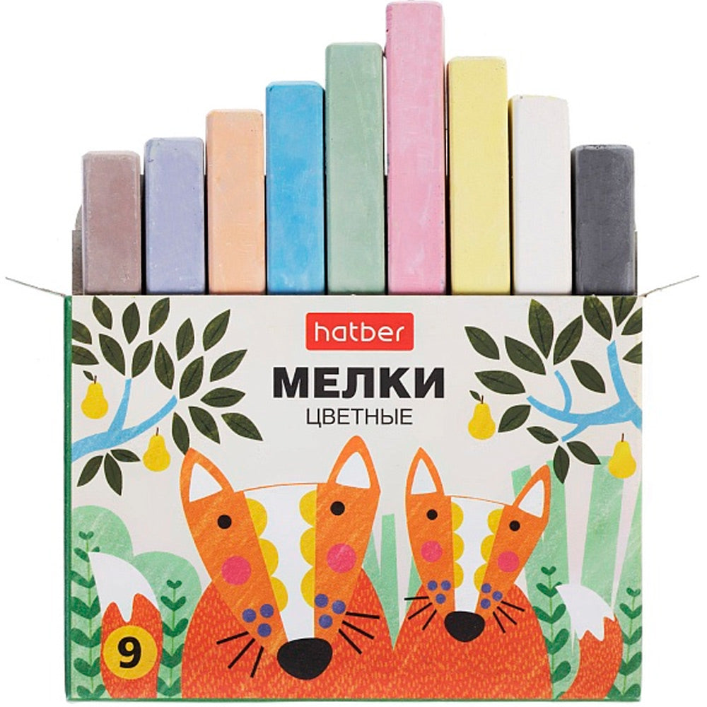 Мелки цветные