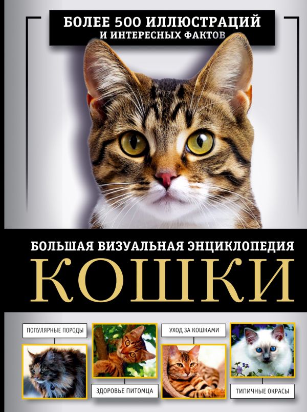 Кошки. Большая визуальная энциклопедия.