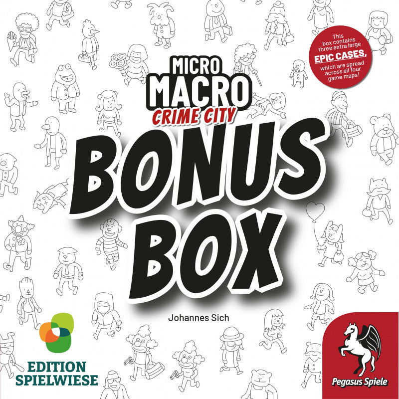 MicroMacro: Crime City – Bonus Box (Edition Spielwiese) (English Edition)